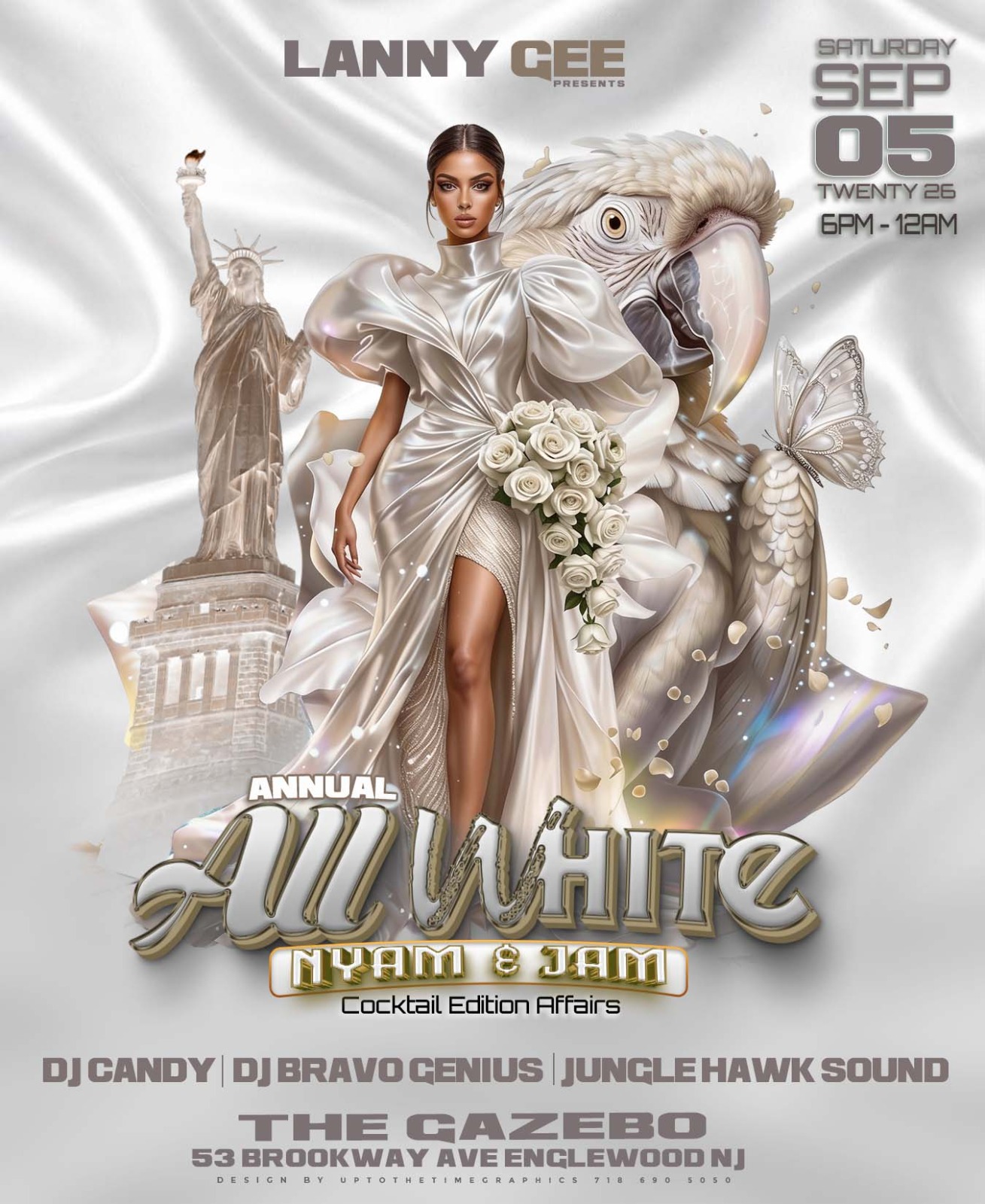 ANNUAL ALL WHITE NYAM & JAM